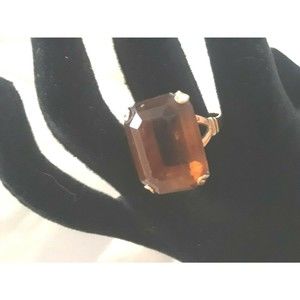 Faux Smokey Quartz-AVON-Women's Ring